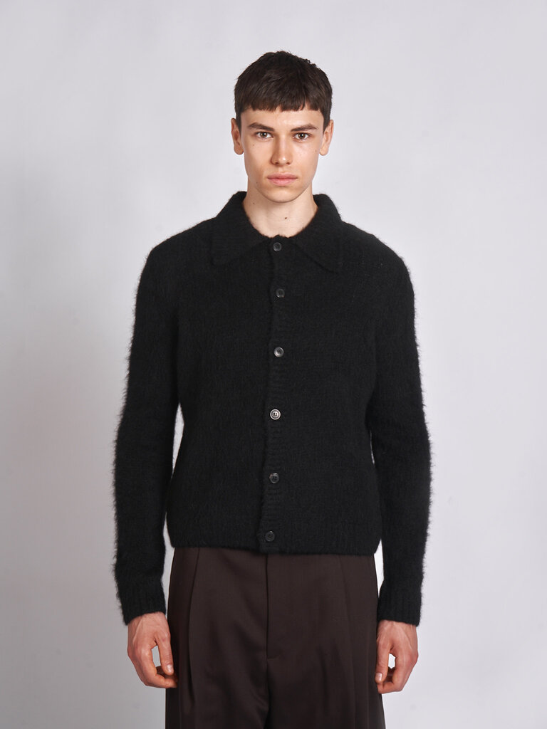 Dries Van Noten Cardigan Mora Noir