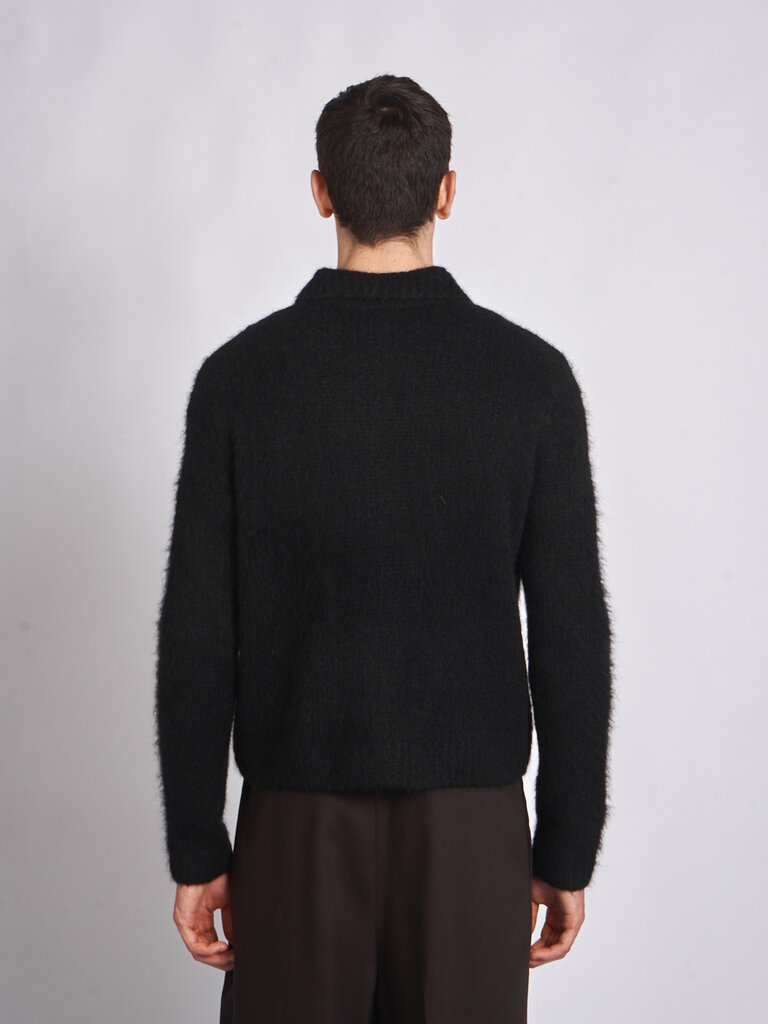 Dries Van Noten Cardigan Mora Noir