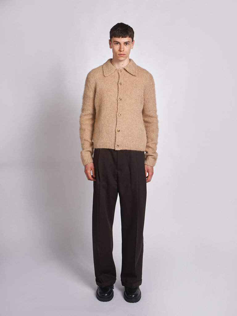 Dries Van Noten Ecru Mora Cardigan