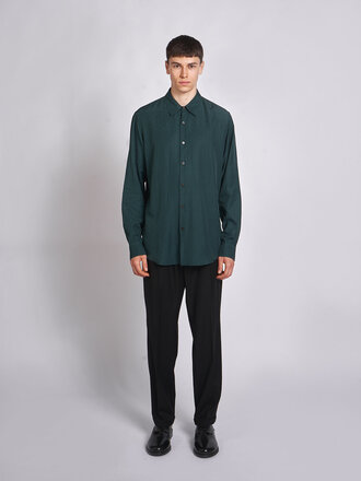 Dries Van Noten Petrol Curles GD Shirt