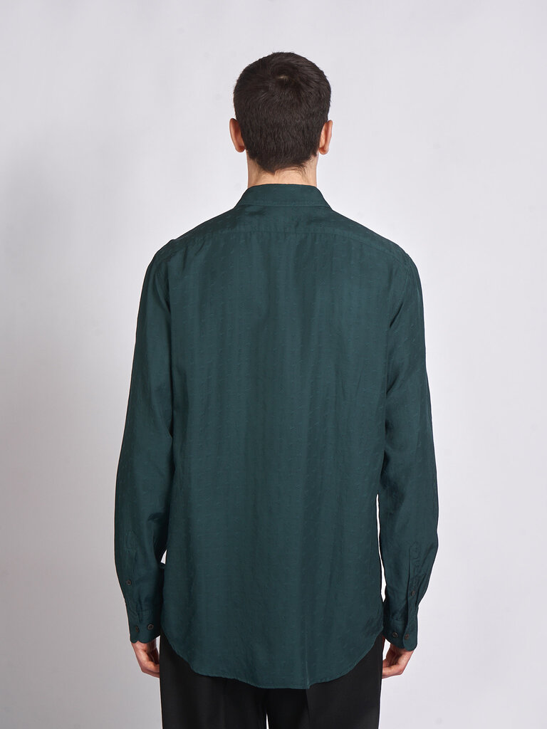 Dries Van Noten Petrol Curles GD Shirt