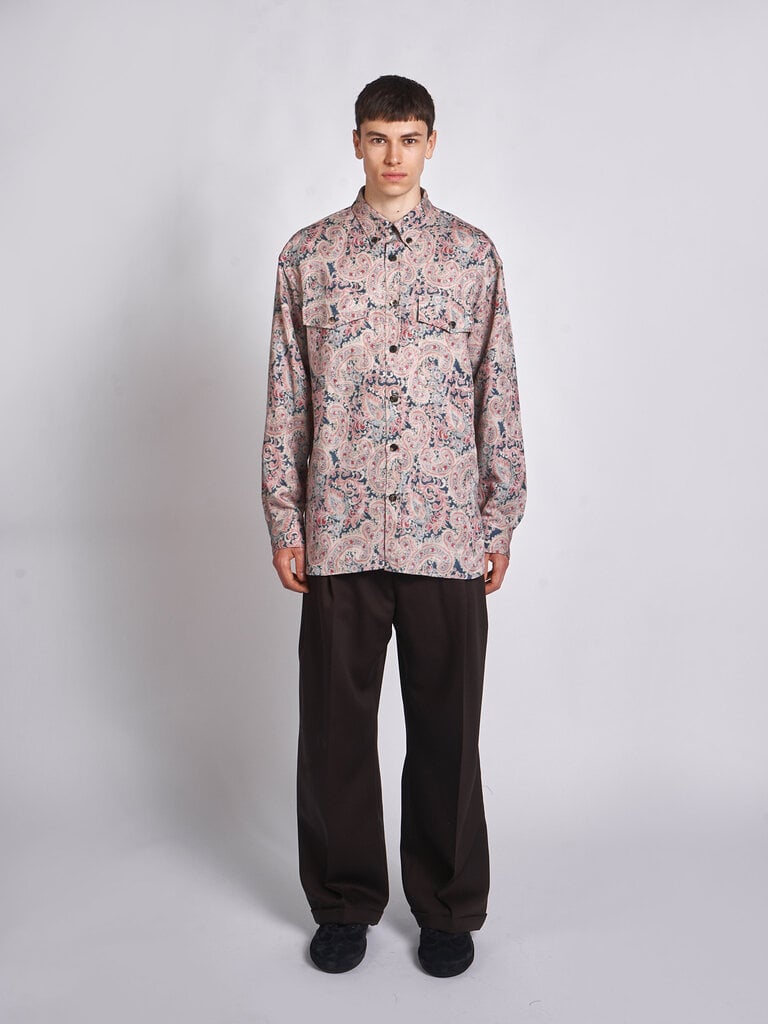 Dries Van Noten Chemise Cromo Marine