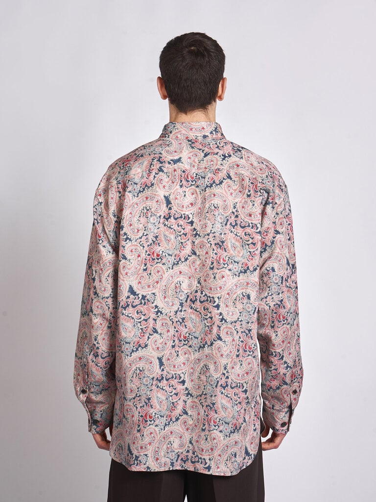 Dries Van Noten Chemise Cromo Marine