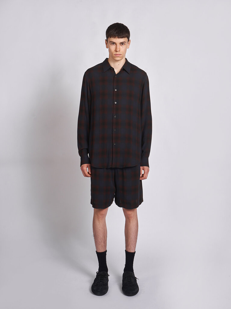 Dries Van Noten Chemise Curles Brun
