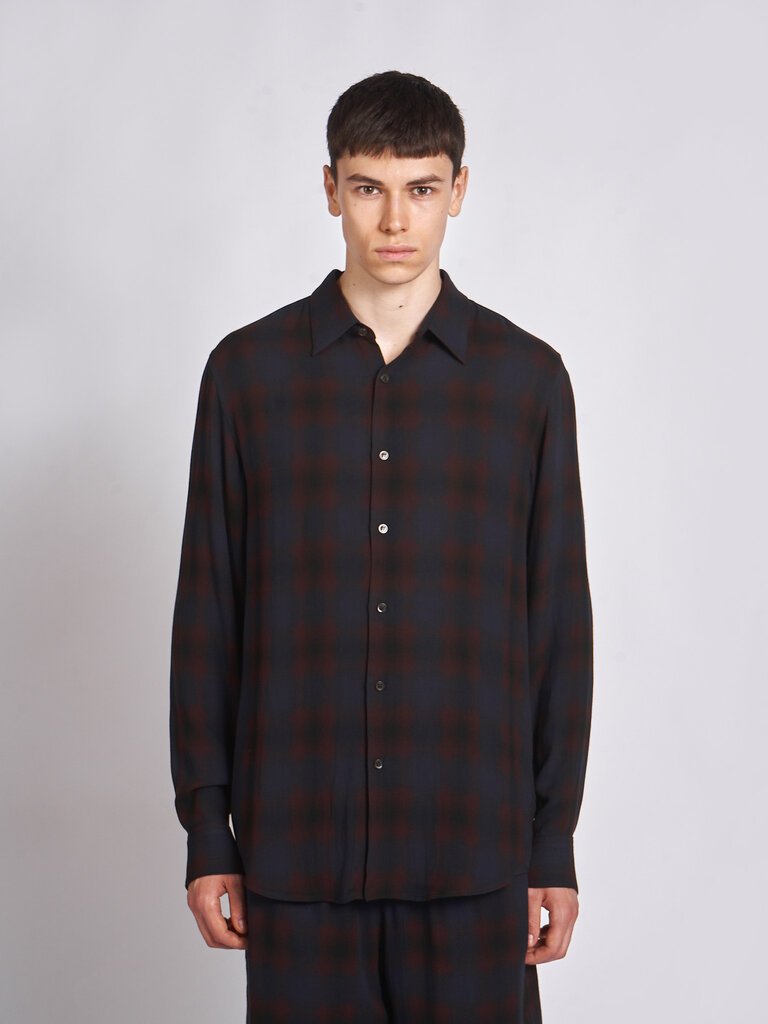 Dries Van Noten Brown Curles Shirt
