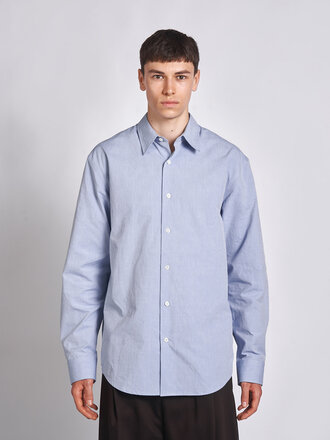 Dries Van Noten Blue Caper Shirt