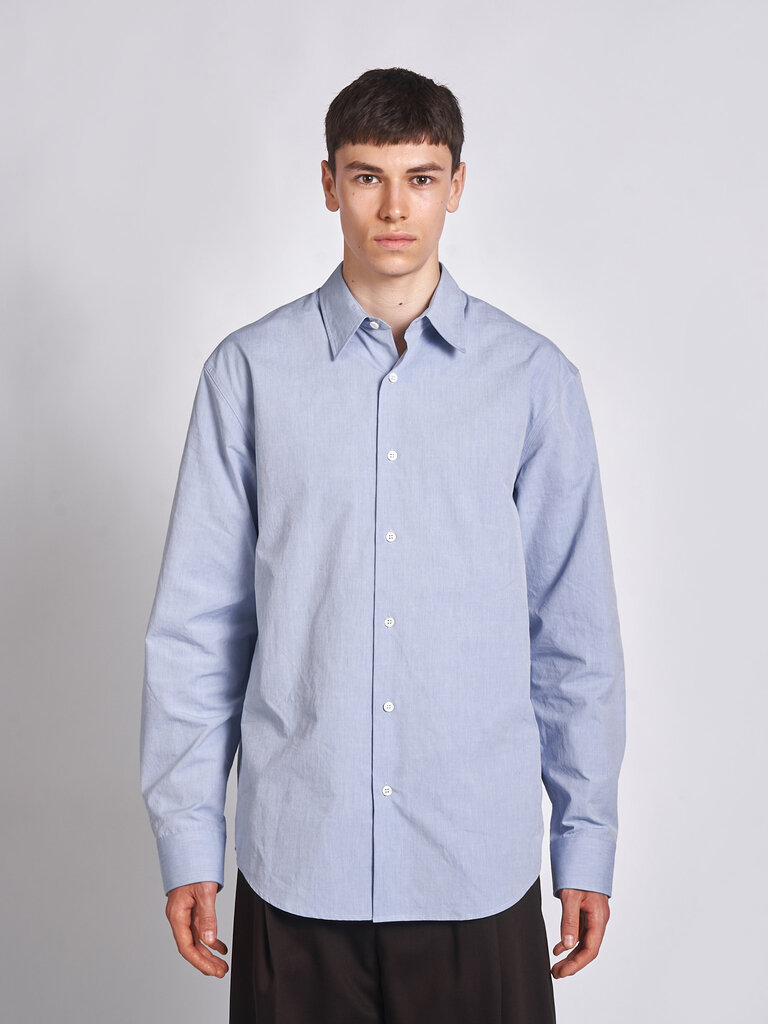 Dries Van Noten Blue Caper Shirt