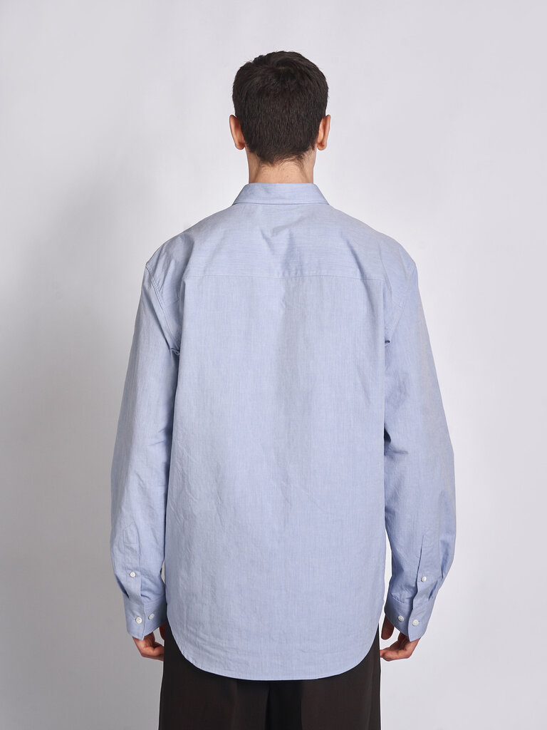 Dries Van Noten Chemise Caper Bleu