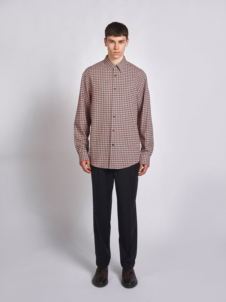 Dries Van Noten Red Caper Shirt