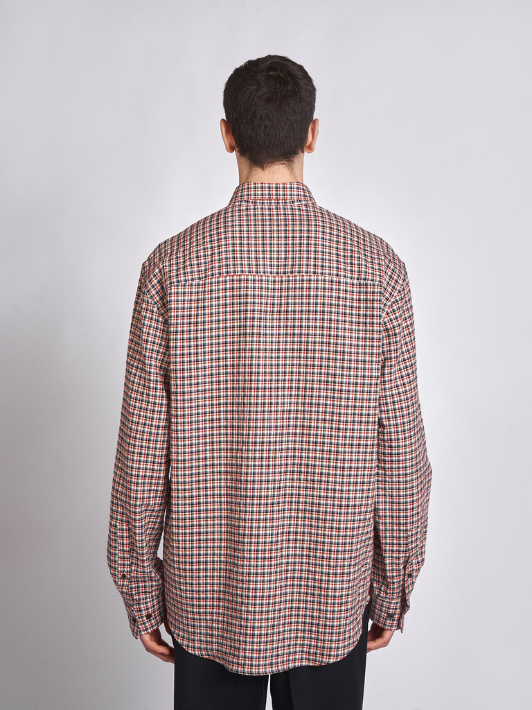 Dries Van Noten Chemise Caper Rouge