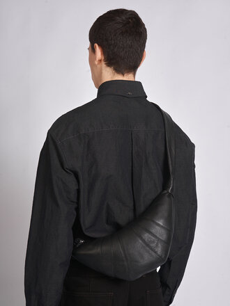 Lemaire Sac Small Croissant Noir