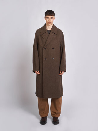 Lemaire Mud Soft DB Jacket
