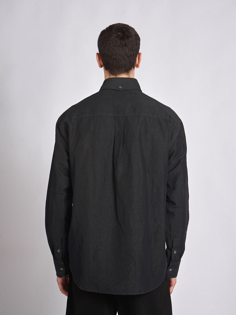 Lemaire Charbon Button Down Shirt