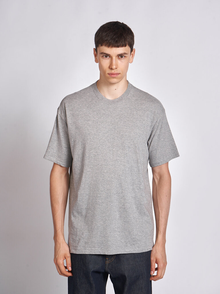 Auralee T-Shirt Seamless Crew Neck Top Gris