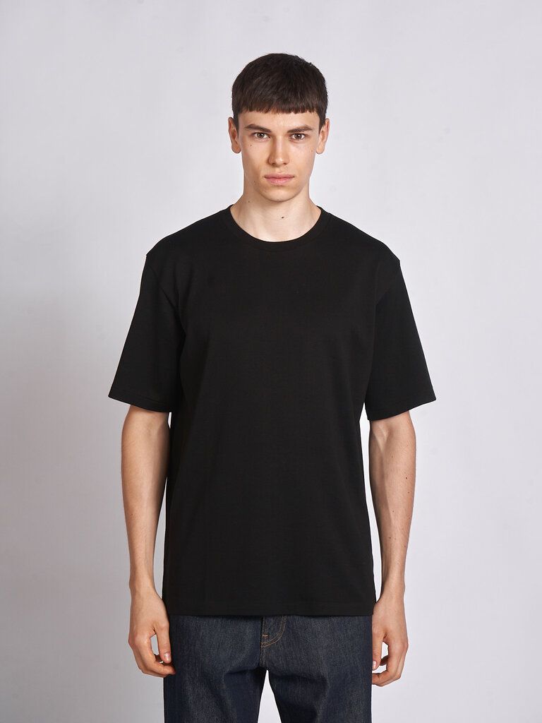 Auralee T-Shirt Luster Plaiting Noir
