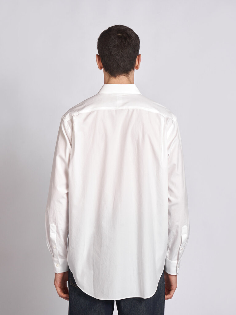 Auralee White Washed Finx Twill Shirt