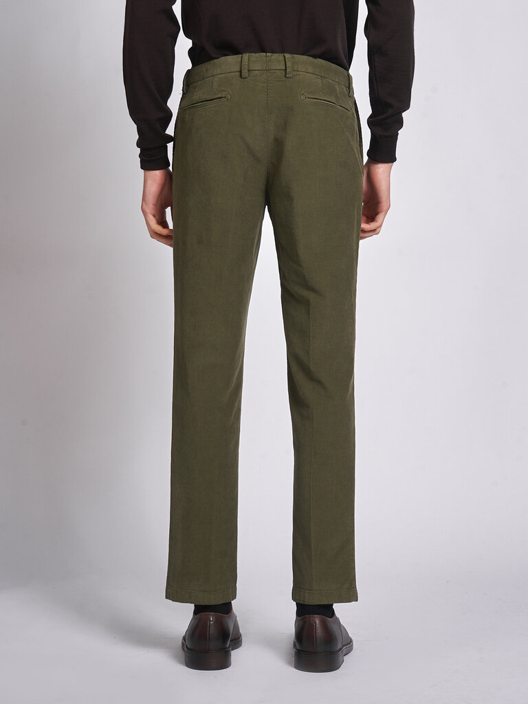 Boglioli Pantalon Corduroy Vert