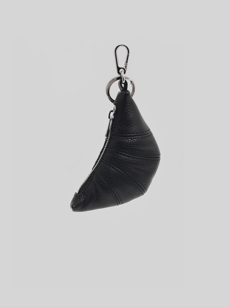 Lemaire Black Mini Croissant Keychain