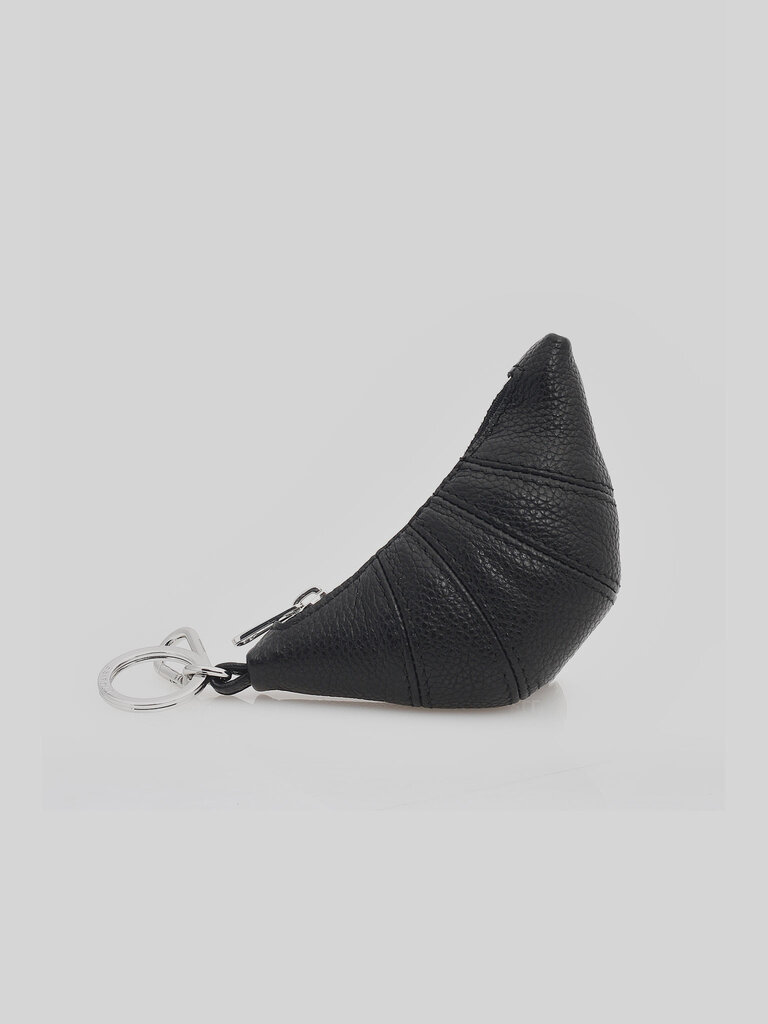 Lemaire Black Mini Croissant Keychain
