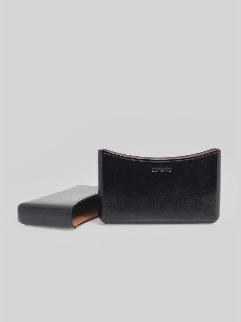 Lemaire Black Molded Card Holder