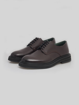Vinny's Burgundy Officer Derbee Shoes
