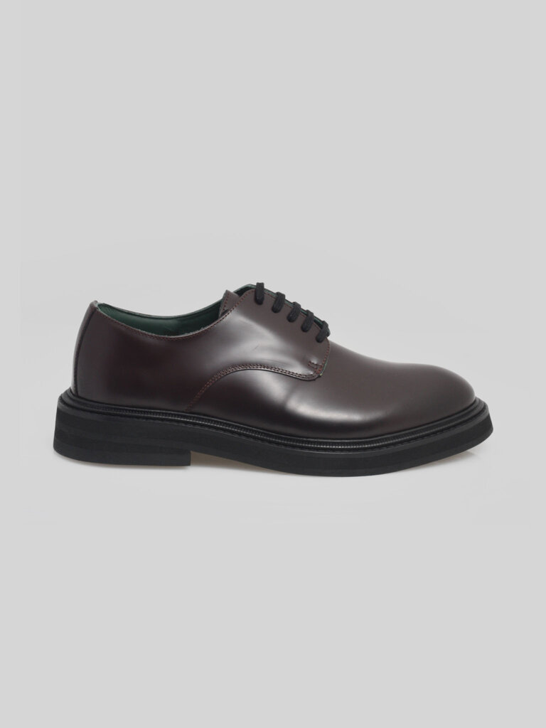 Vinny's Burgundy Officer Derbee Shoes