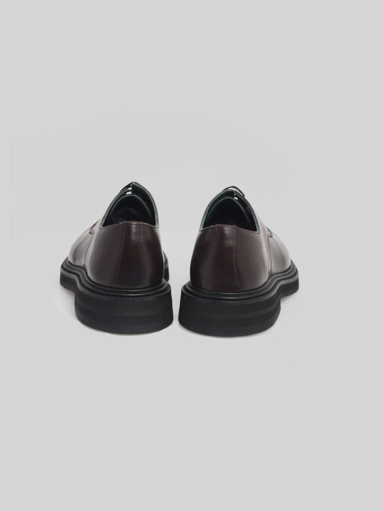Vinny's Burgundy Officer Derbee Shoes