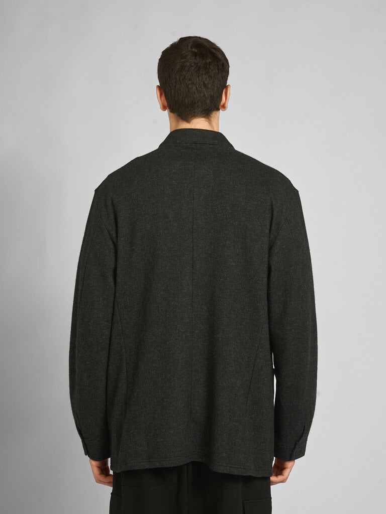 Yohji Yamamoto Surchemise Re Shirt Jacket Charcoal