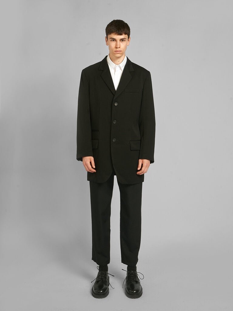 Yohji Yamamoto Veste 3Button Single Noir