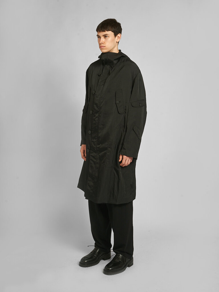 Yohji Yamamoto Black Long N-3 B Jacket