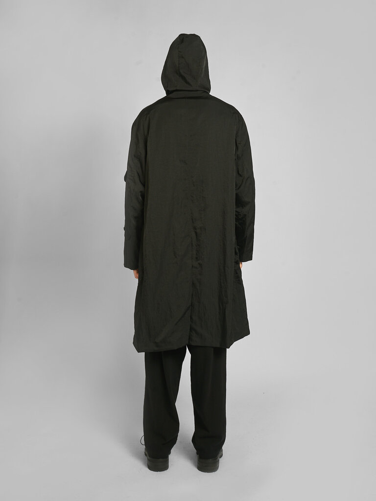Yohji Yamamoto Black Long N-3 B Jacket