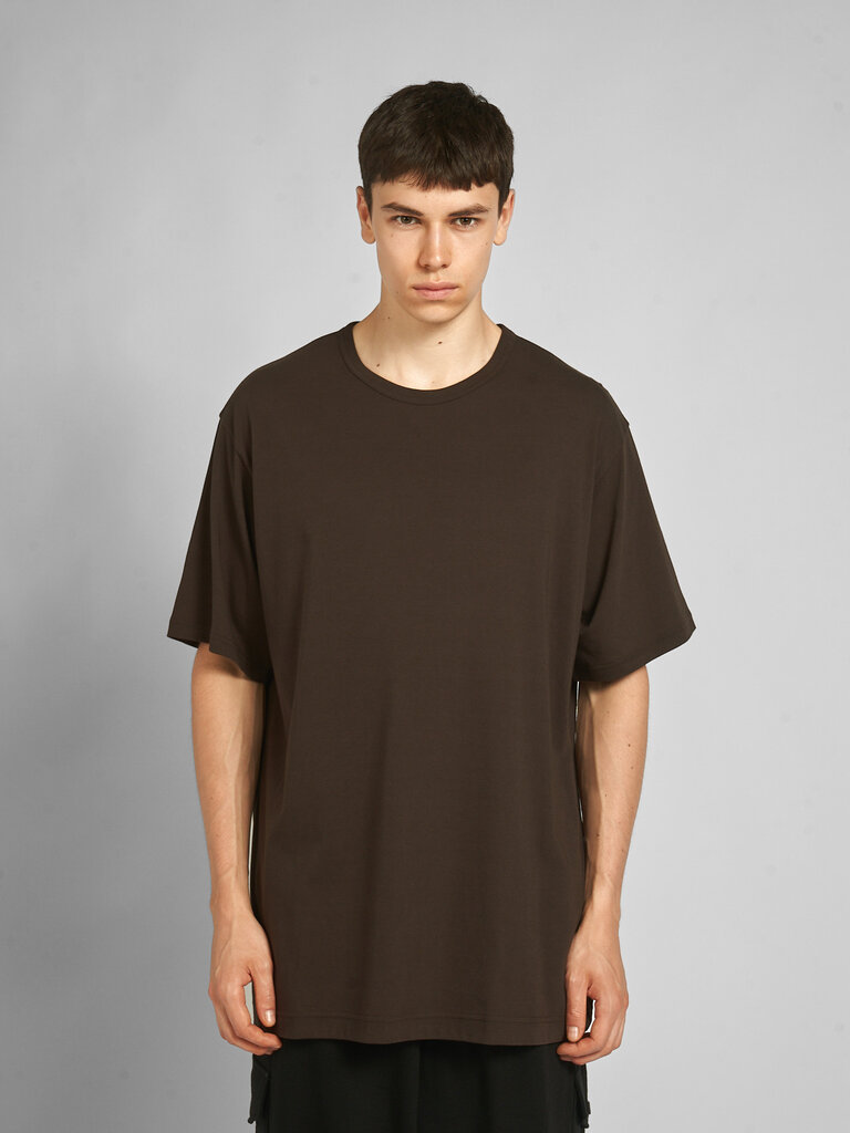 Yohji Yamamoto Charcoal Round Neck SS T-Shirt