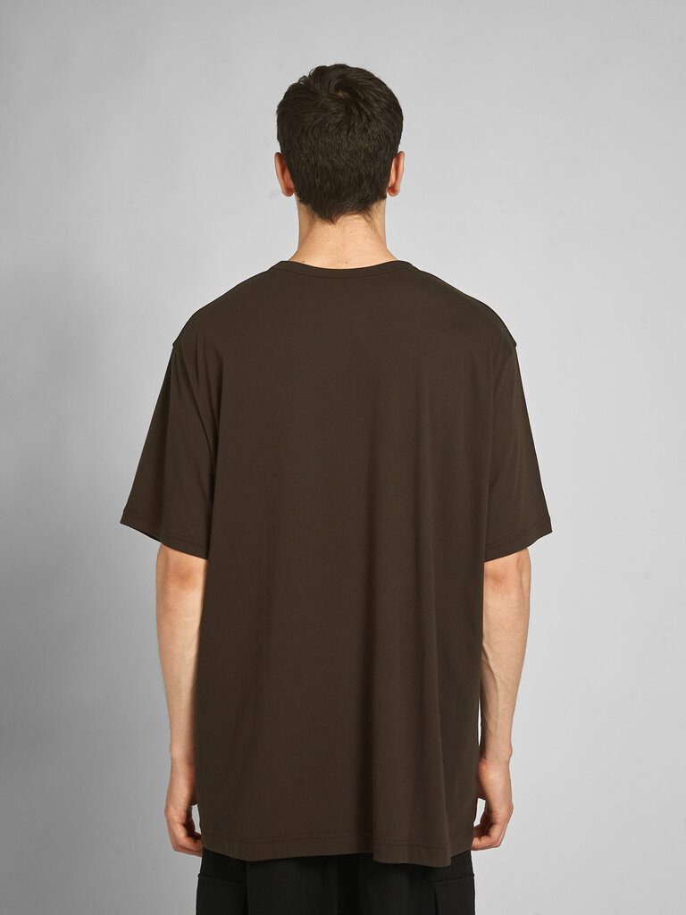 Yohji Yamamoto Charcoal Round Neck SS T-Shirt