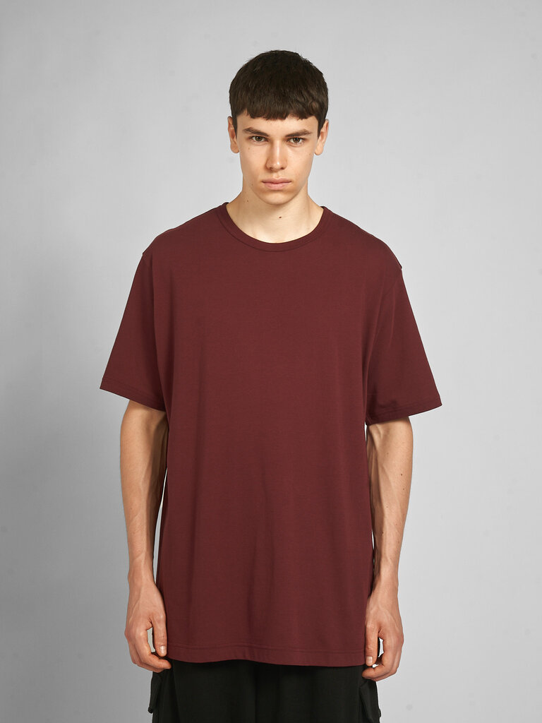 Yohji Yamamoto T-Shirt Round Neck SS Bordeaux