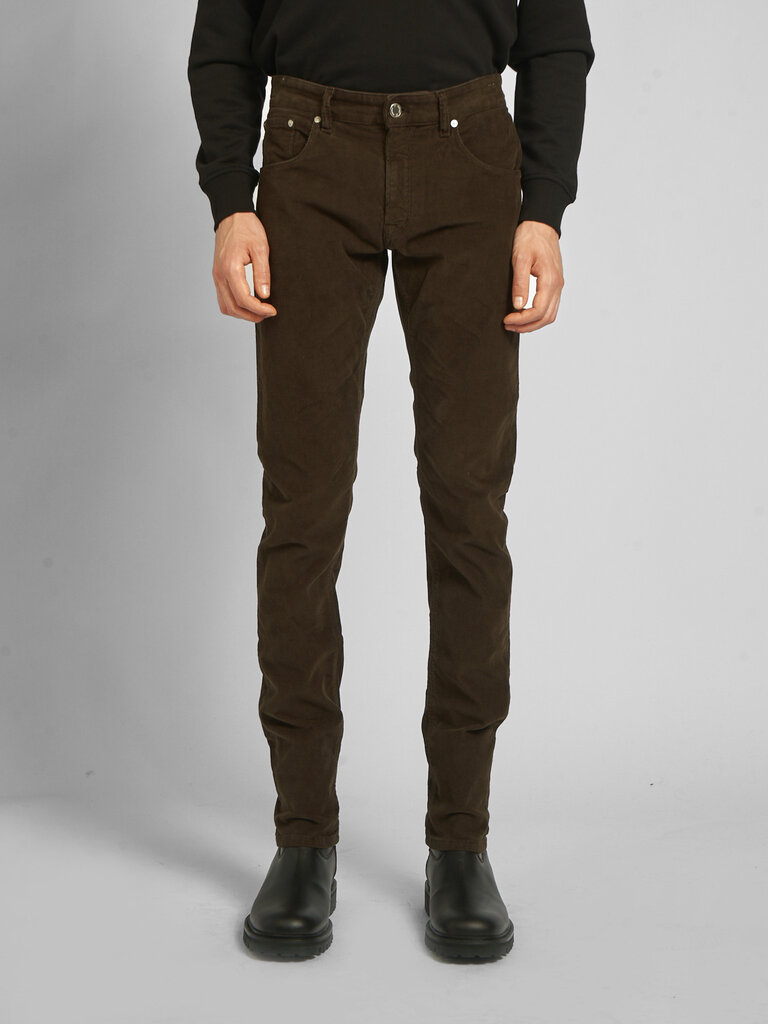PT TORINO Jeans Corduroy C5-PP05Z0 TT33P0 Brun Chocolat