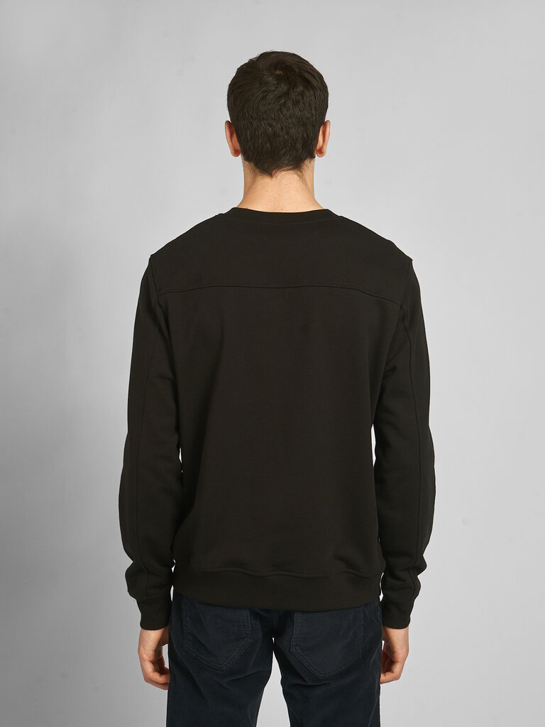Sunspel Chandail Supima Loopback Noir