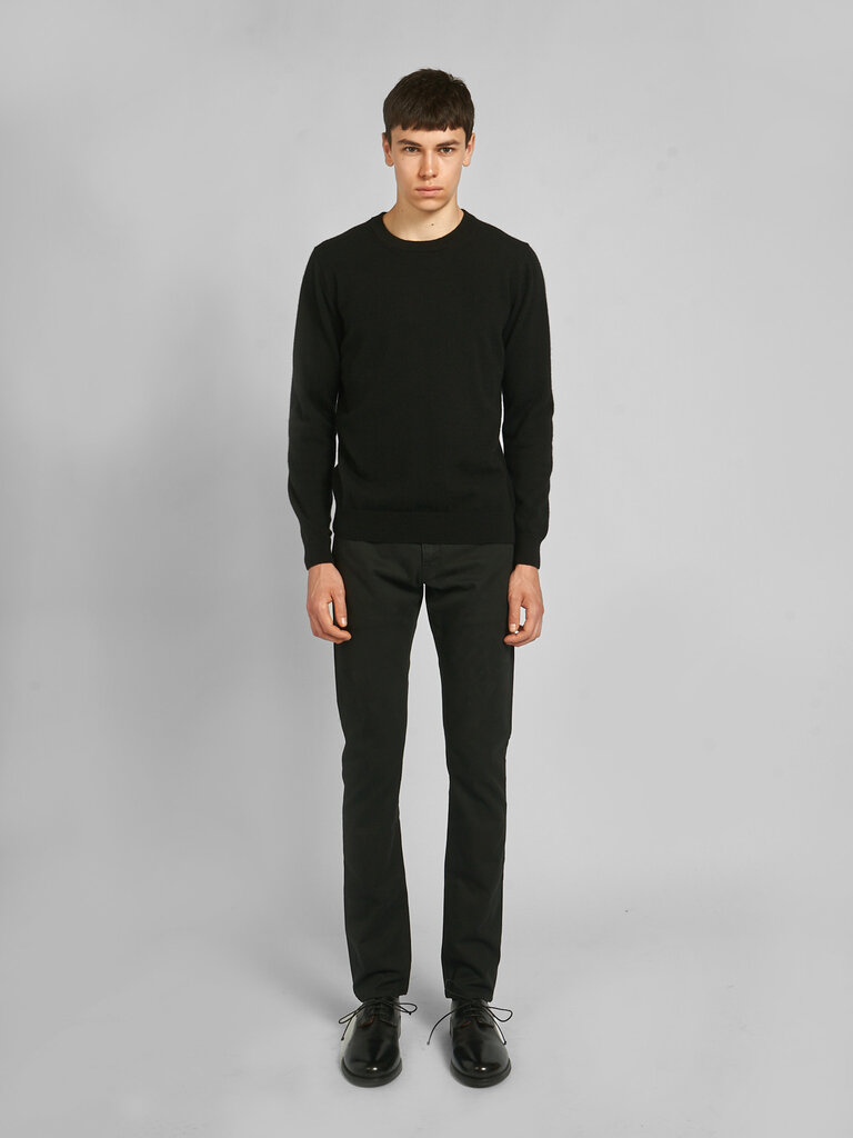 Sunspel Chandail Cashmere Crew Noir