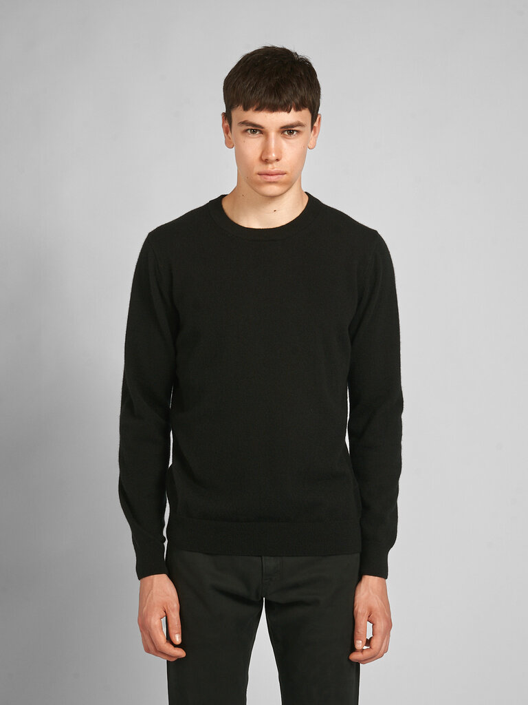 Sunspel Chandail Cashmere Crew Noir