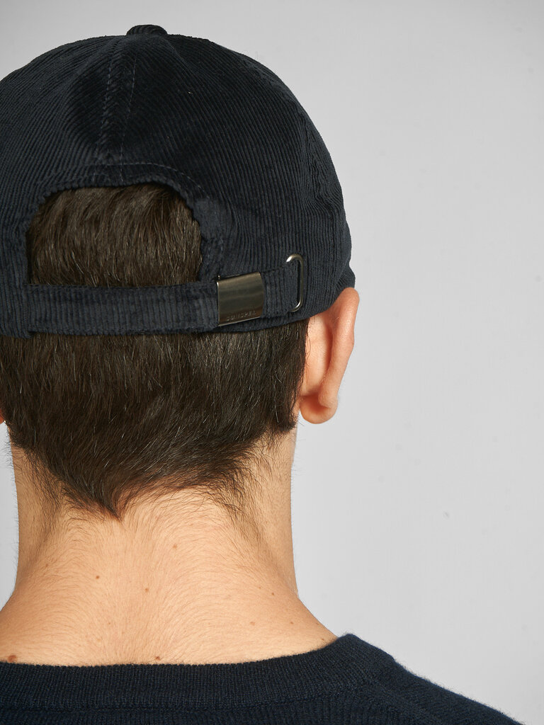 Sunspel Casquette Corduroy Marine