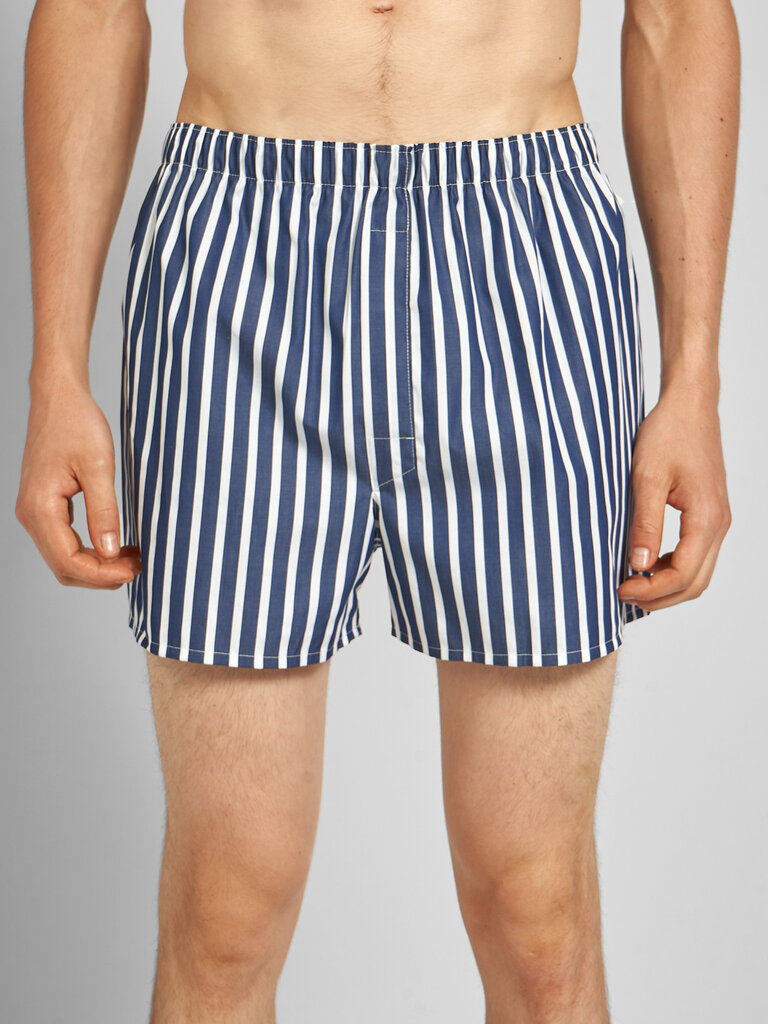 Sunspel Larges Navy Stripes Boxer