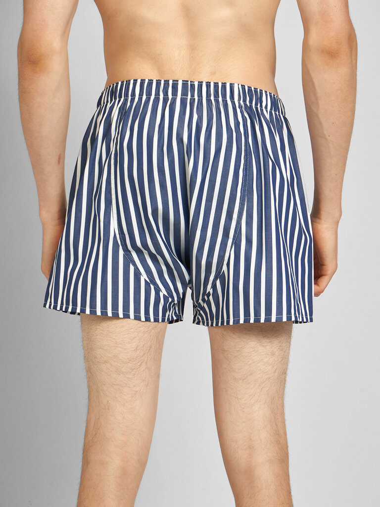 Sunspel Larges Navy Stripes Boxer