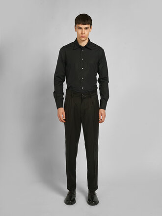 Barena Black Drapier Flan Pants