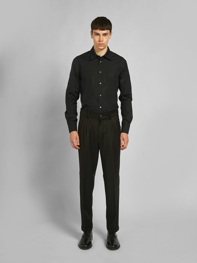 Barena Black Drapier Flan Pants