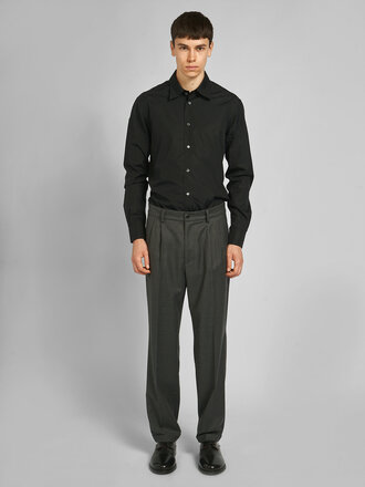 Barena Gray Drapier Flan Pants