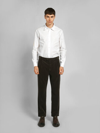 Barena Dark Brown Masco Cortivo Pants