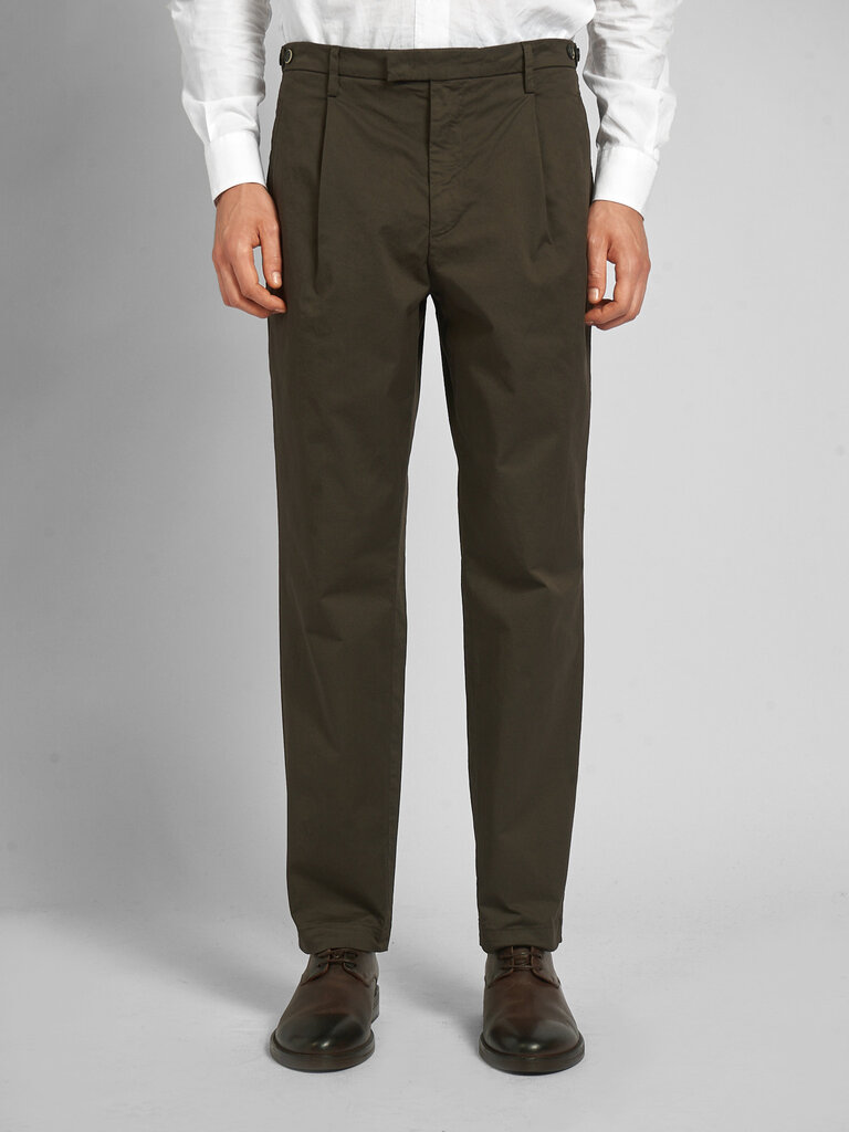 Barena Dark Brown Masco Trevo Pants