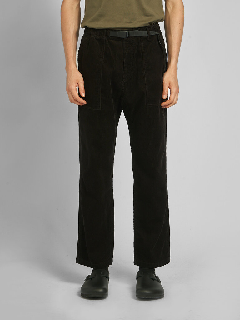 Gramicci Pantalon Corduroy Loose Tapered Ridge Noir