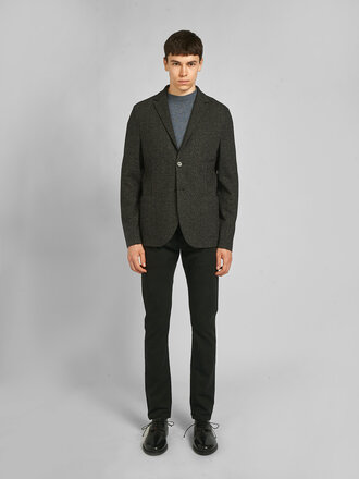Harris Wharf London Veste 2b. Donegal Herringbone Anthracite Harris Wharf London Veste 2b. Donegal Herringbone Anthracite