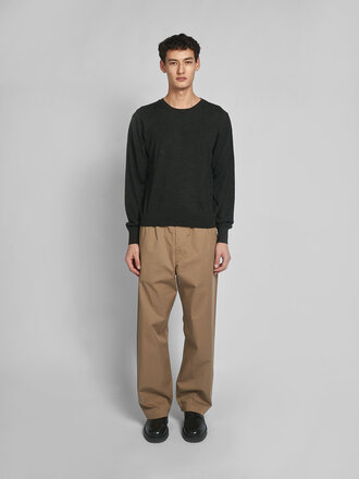 Lemaire Chandail Crew Neck Squid Ink