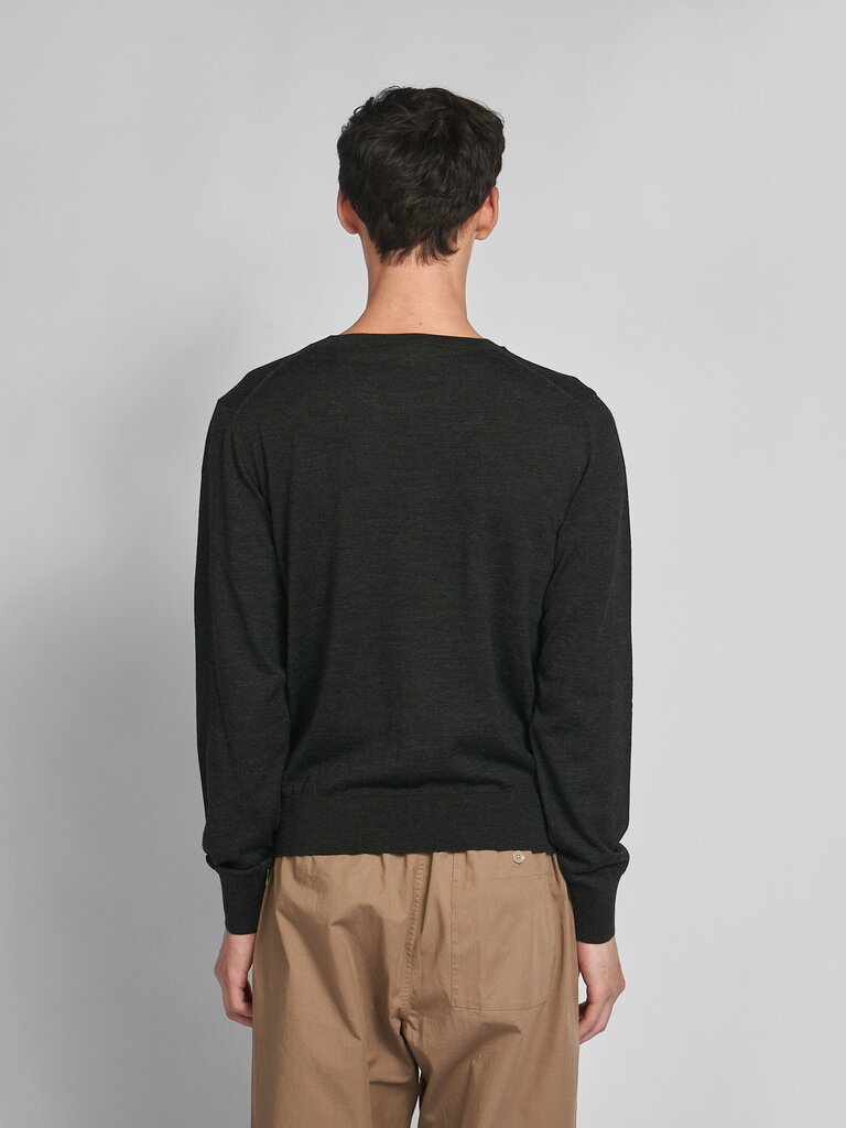 Lemaire Chandail Crew Neck Squid Ink